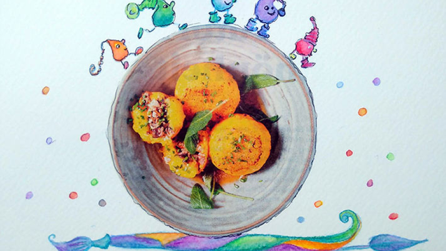 Sonntagsfrühstück und Kunst mit Kids