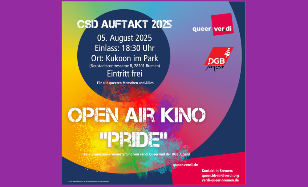 Open Air Kino „Pride“