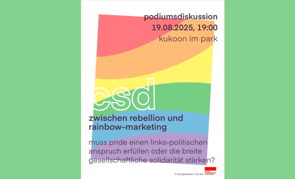 CSD zwischen Rebellion und Regenbogen-Marketing