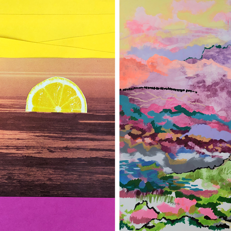 Vernissage: Sunrise – Zitrone im Regen